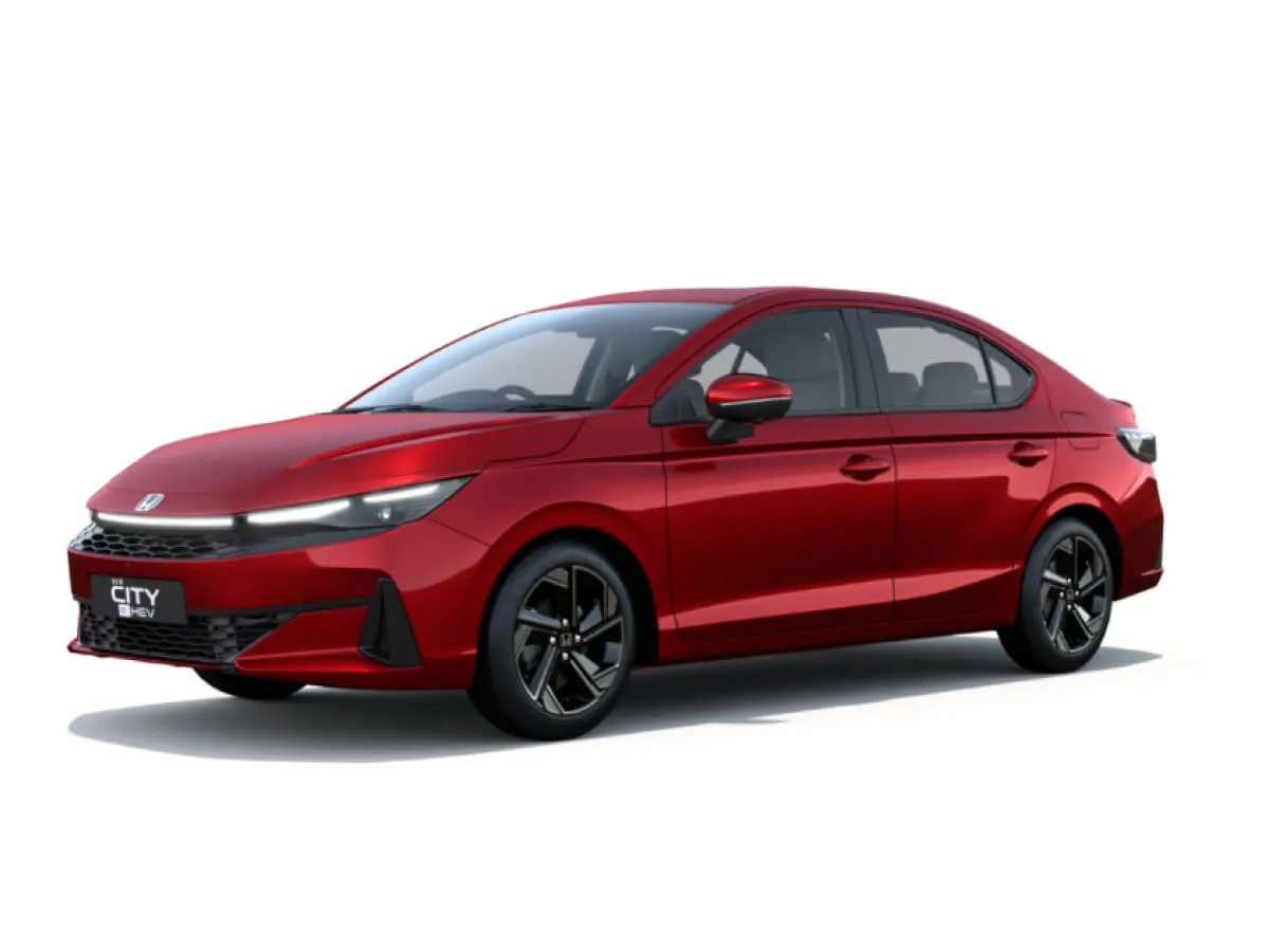 Honda City Radiant Red Metallic